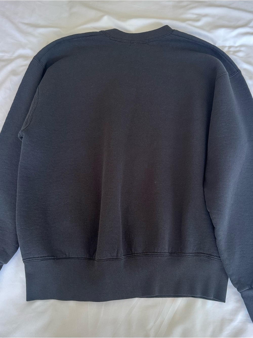 Vintage 90s NAUTICA Crewneck Sweatshirt XL Black Embroidered Sail‎ Made in USA - Picture 6 of 6